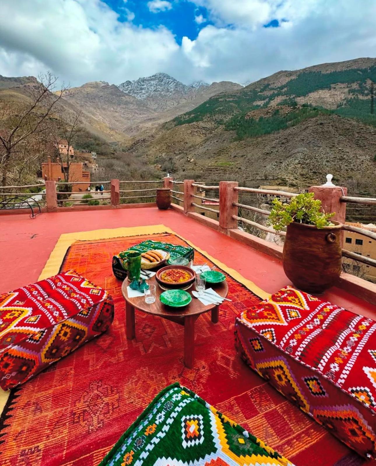 Aux Lumieres Du Toubkal Light Of Toubkal Hotel Imlil  Kültér fotó